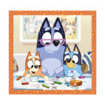 Clementoni Παιδικό Παζλ Super Color Bluey 3x48 τμχ - Image 3