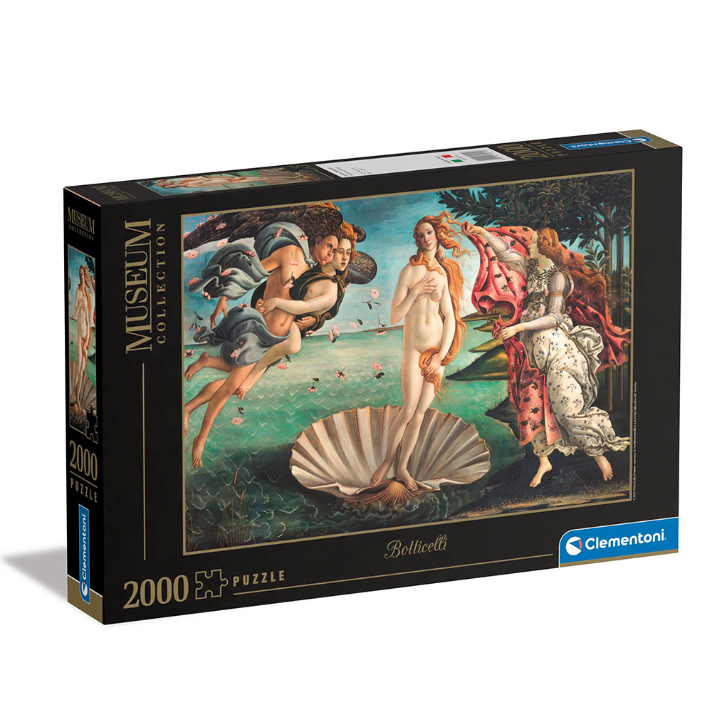 1220-32572-6397051db350aaa238b1fdf1 Clementoni Puzzle Museum Collection Μποττιτσέλλι: Η Γέννηση της Αφροδίτης 2000 pcs - Image 1