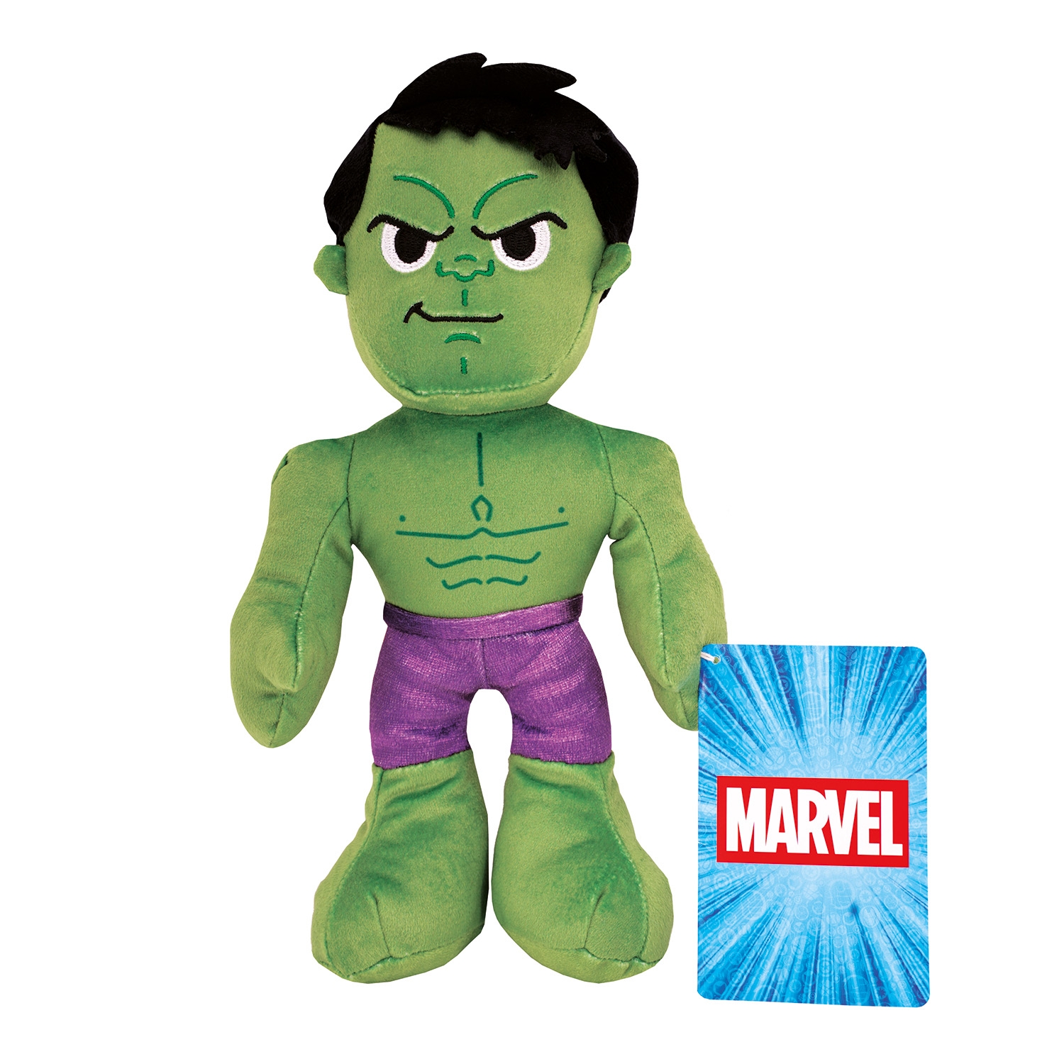 1607-01751-698af673941cf1053a40b382_1771044817 Marvel Λούτρινο Hulk 25εκ - Image 1