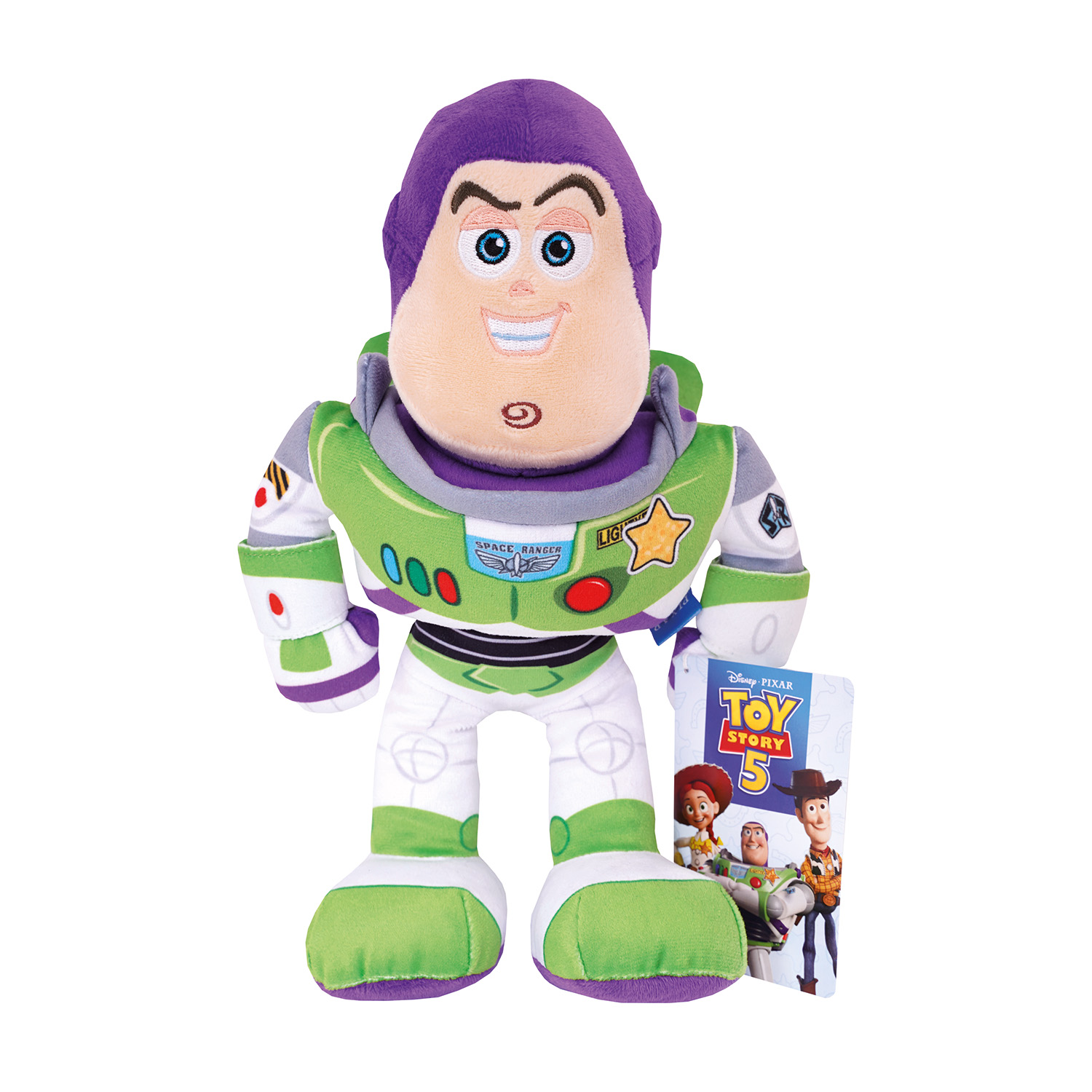 1607-01762-698af9ed941cf1053a40b3d2_1771044817 Disney Λούτρινο Pixar Buzz Toy Story 25εκ - Image 1