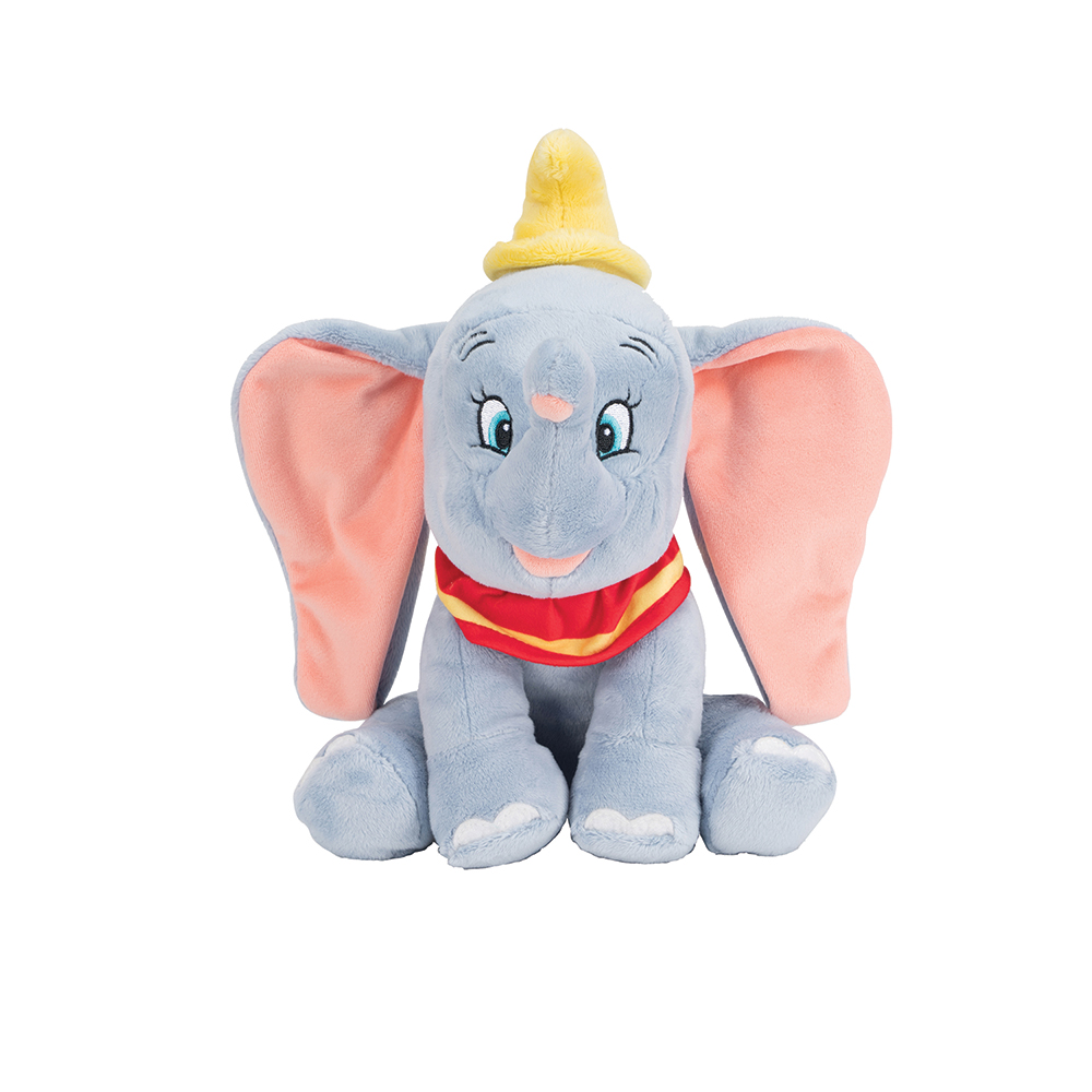 160701714-65f06e41955b88d0504fa683 Disney Λούτρινο Dumbo Το Ελεφαντάκι 17εκ - Image 1