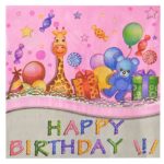 Χαρτοπετσέτες Πάρτυ πακ=20τεμ 33x33cm Homie 3763 - Image 2