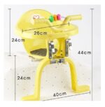 Παιδικό κάθισμα ποδηλάτου - S70-56 - 652930 - Blue - Image 4