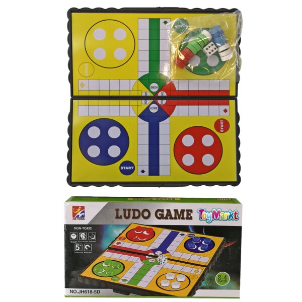 Επιτραπέζιο Ludo Travel 13x13cm ToyMarkt 89237