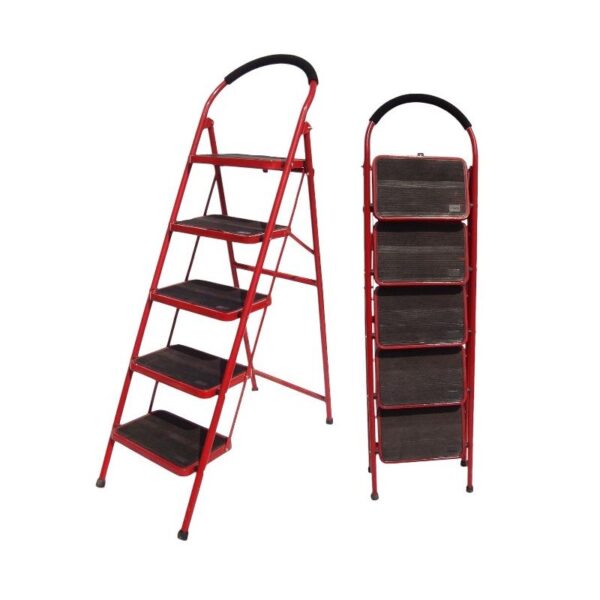 Πτυσσόμενη σκάλα σιδερένια - 105-5 - 711285