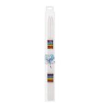 Λαμπάδες με Άνθη σετ 2τεμ 40cm Bunny's 931076 - Image 2