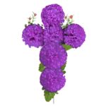 Σταυρός με 6 Λουλούδια 47x27cm Bunny's 931306 - Image 2