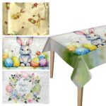 Τραπεζομαντηλο Πασχαλινό 180x140cm Bunny's 931317