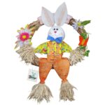 Στεφάνι με Αχυρένιο Λάγο Ø30m (κούκλα 40cm) Bunny's 931382 - Image 2