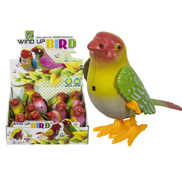 Πουλάκια Κουρδιστά Display 12τεμ 9x9cm Bunny's 931440