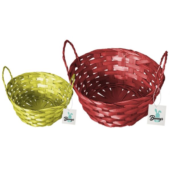 Καλάθι Bamboo Στρογγυλό ø18x9cm Bunny's 931486