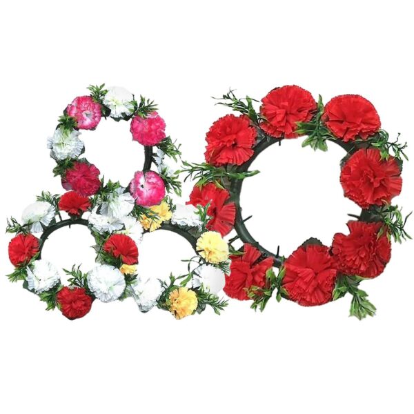 Στεφάνι 8 Ορτανσίες ø35cm Bunny's 931572