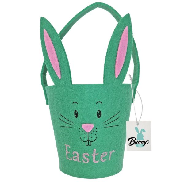 Καλάθι Τσόχινο Κυλινδρικό Λαγός 22 x ø11cm Bunny's 932001