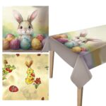 Τραπεζομαντηλο Πασχαλινό 150x150cm Bunny's 932106