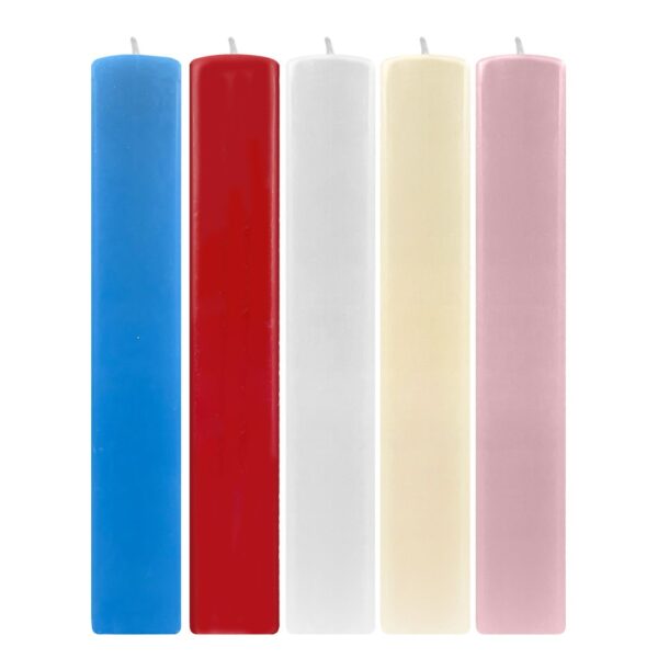 Λαμπάδα Πλακέ Μονόχρωμη ματ 30x4.5cm Bunny's 932112