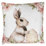 Μαξιλάρι Γεμάτο Λαγός με Αυγό 45x45cm Bunny's 932240 - Image 2