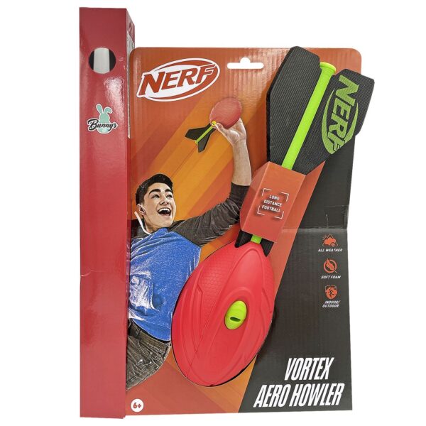 Λαμπάδα Nerf Sports Μπάλα Πύραυλος Vortex Aero Howler 32 x ø9cm Bunny's 932250