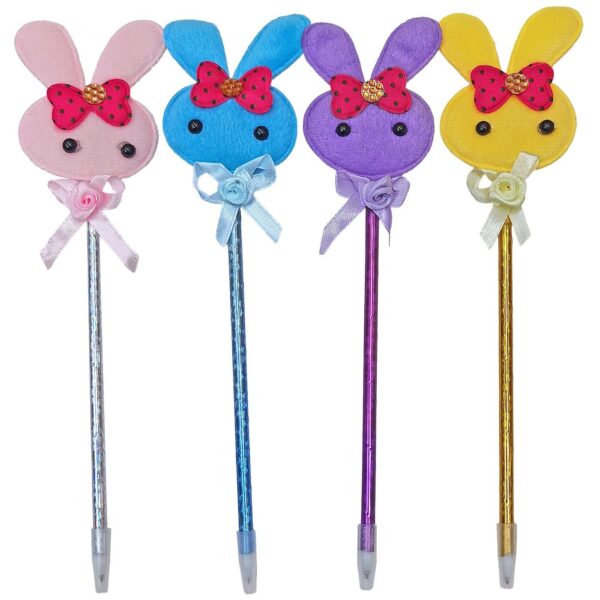 Στυλό με Λαγουδάκι & Φιόγκο 23cm Bunny's 932253
