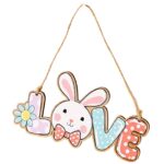 Στολίδι Ξύλινο HOP με Αυγό 14x6,5cm Bunny's 932268 - Image 2