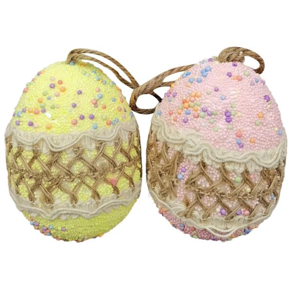 Σετ 2 Αυγά με Χερούλι 9x7cm Bunny's 932296