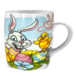Κούπα Πασχαλινή Κεραμική 9,5x8,5cm 330ml Bunny's 93497 - Image 2