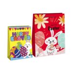 Τσάντα Δώρου Χάρτινη Πασχαλινή (33cm) 33x26x12cm Bunny's 93616