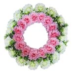 Στεφάνι Πολλά Τριαντάφυλλα 60cm ø60cm Bunny's 93984 - Image 2