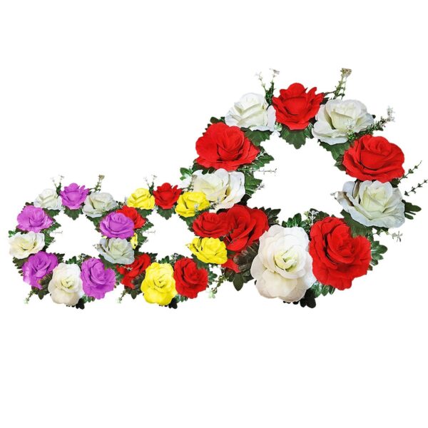 Στεφάνι 10 Τριαντάφυλλα ø35cm Bunny's 93994