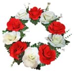 Στεφάνι 10 Τριαντάφυλλα ø35cm Bunny's 93994 - Image 2