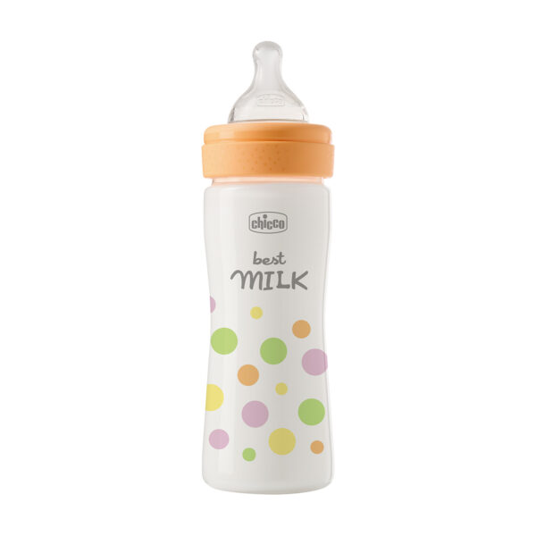 Chicco Πλαστικό Μπιμπερό Perfect Easy Κατά των Κολικών Ροζ 250ml Για 2+ Μηνών