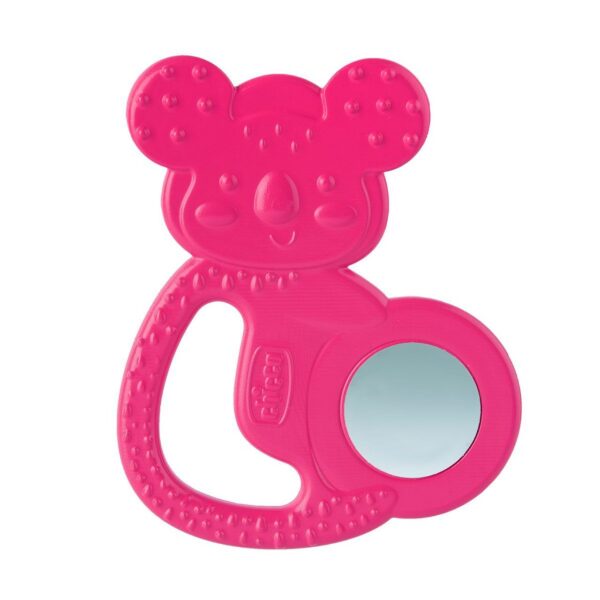 Chicco Βρεφικός Μασητικός Κρίκος Οδοντοφυΐας Δροσιστικός Ροζ Για 4+ Μηνών
