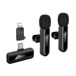 HOCO DOUBLE MICROPHONE LIGHTNING / TYPE C black - Image 2
