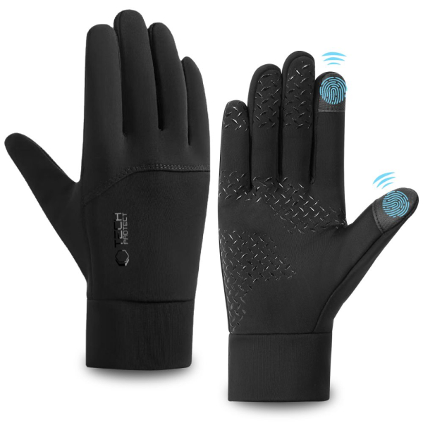 TECH PROTECT WINTER TOUCH GLOVES L black