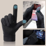 TECH PROTECT WINTER TOUCH GLOVES L black - Image 2