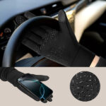 TECH PROTECT WINTER TOUCH GLOVES L black - Image 3