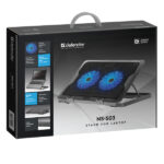 DEFENDER COOLING PAD 17'' 2 FANS black - Image 2