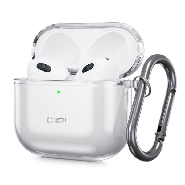 TECH-PROTECT FLEXAIR CASE FOR CASE APPLE AIRPODS 4 transparent