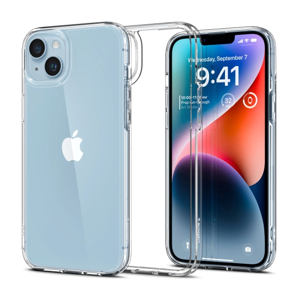 SPIGEN ULTRA HYBRID IPHONE 15 crystal clear backcover