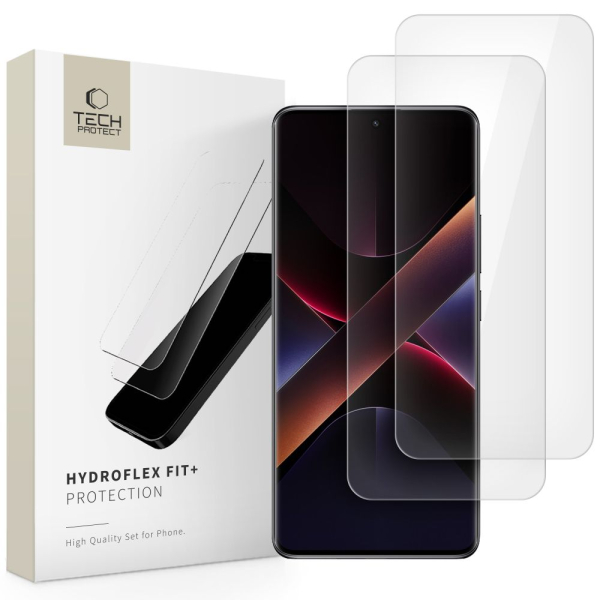 TECH-PROTECT HYDROFLEX  FIT+ SCREEN XIAOMI REDMI NOTE 14 PRO 5G / 14 PRO+ PLUS 5G / POCO X7 5G