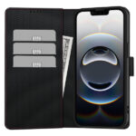 TECH-PROTECT WALLET BOOK CASE SAMSUNG A56 5G black red - Image 2