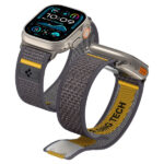 SPIGEN ATHLEX FOR APPLE WATCH 6 / 7 / 8 / 9 / 10 / SE / ULTRA 1 / ULTRA 2 (44 45 46 49mm) grey - Image 2