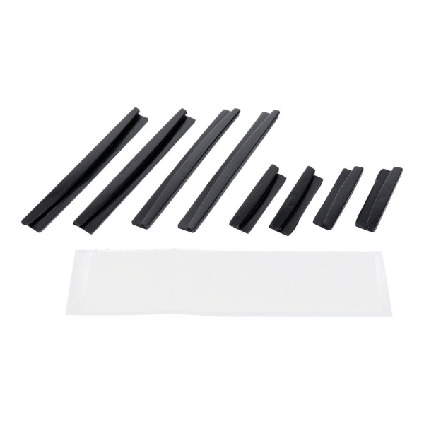 CAR DOOR EDGE PROTECTOR 8pcs black