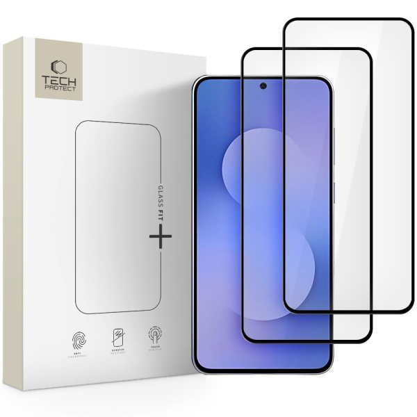 TECH-PROTECT FULL GLASS FIT 2-PACK SAMSUNG S25 FE black