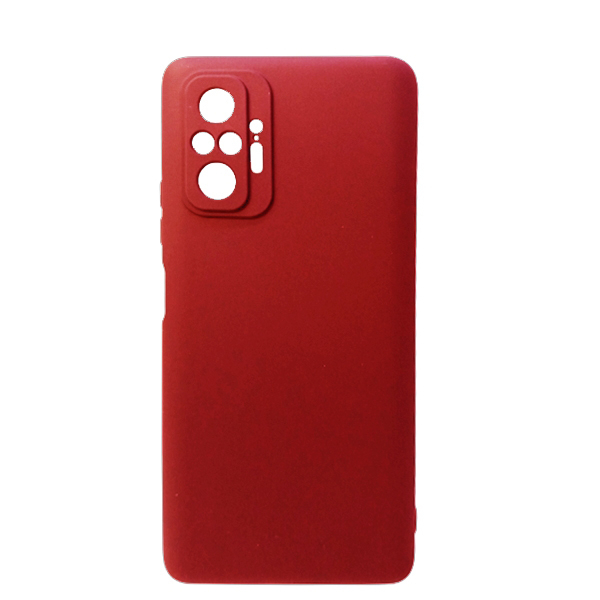 SENSO SOFT TOUCH XIAOMI REDMI 10 red backcover